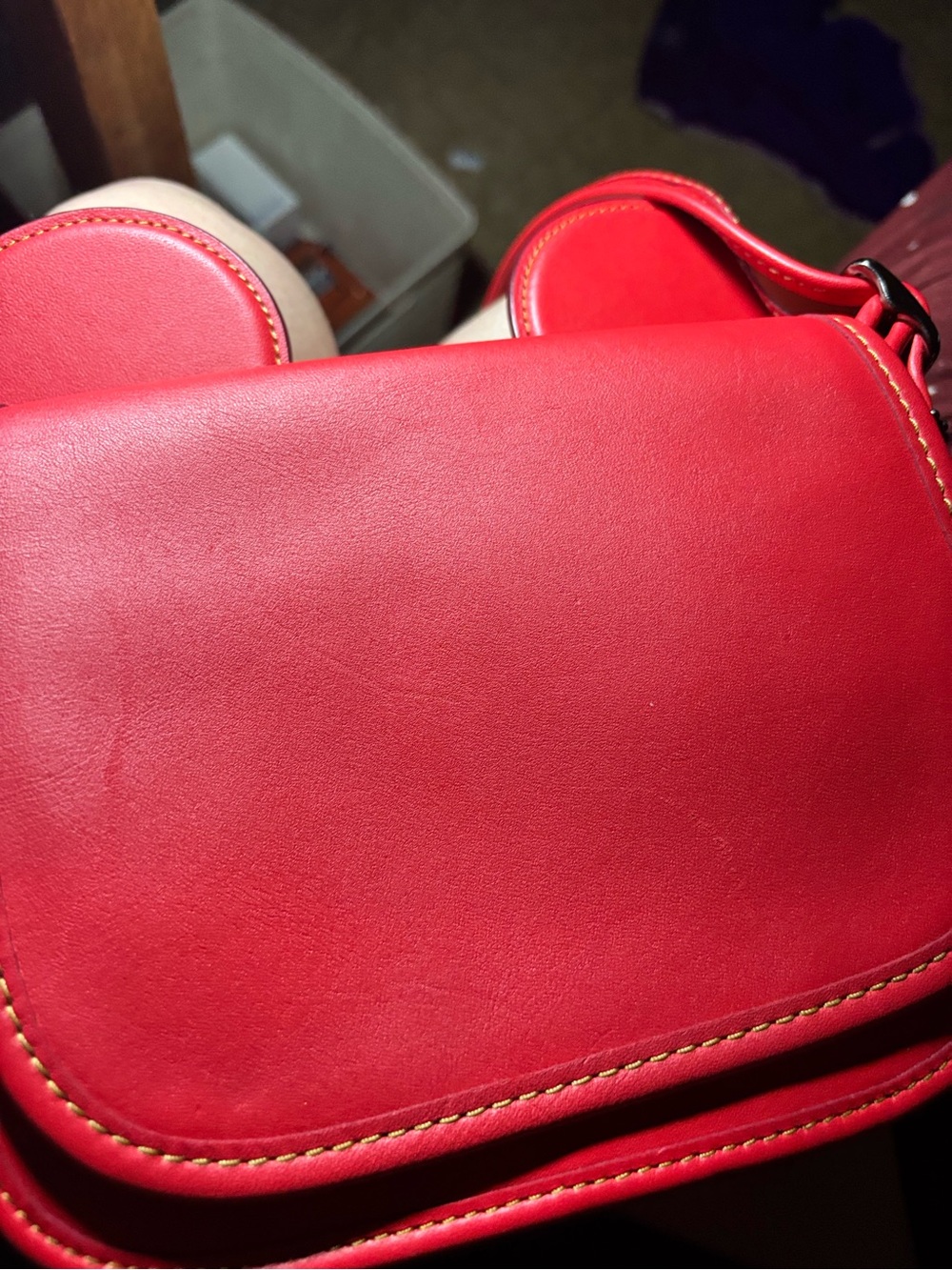 Coach mickey cross body collectors addition. Great condition except for patch.